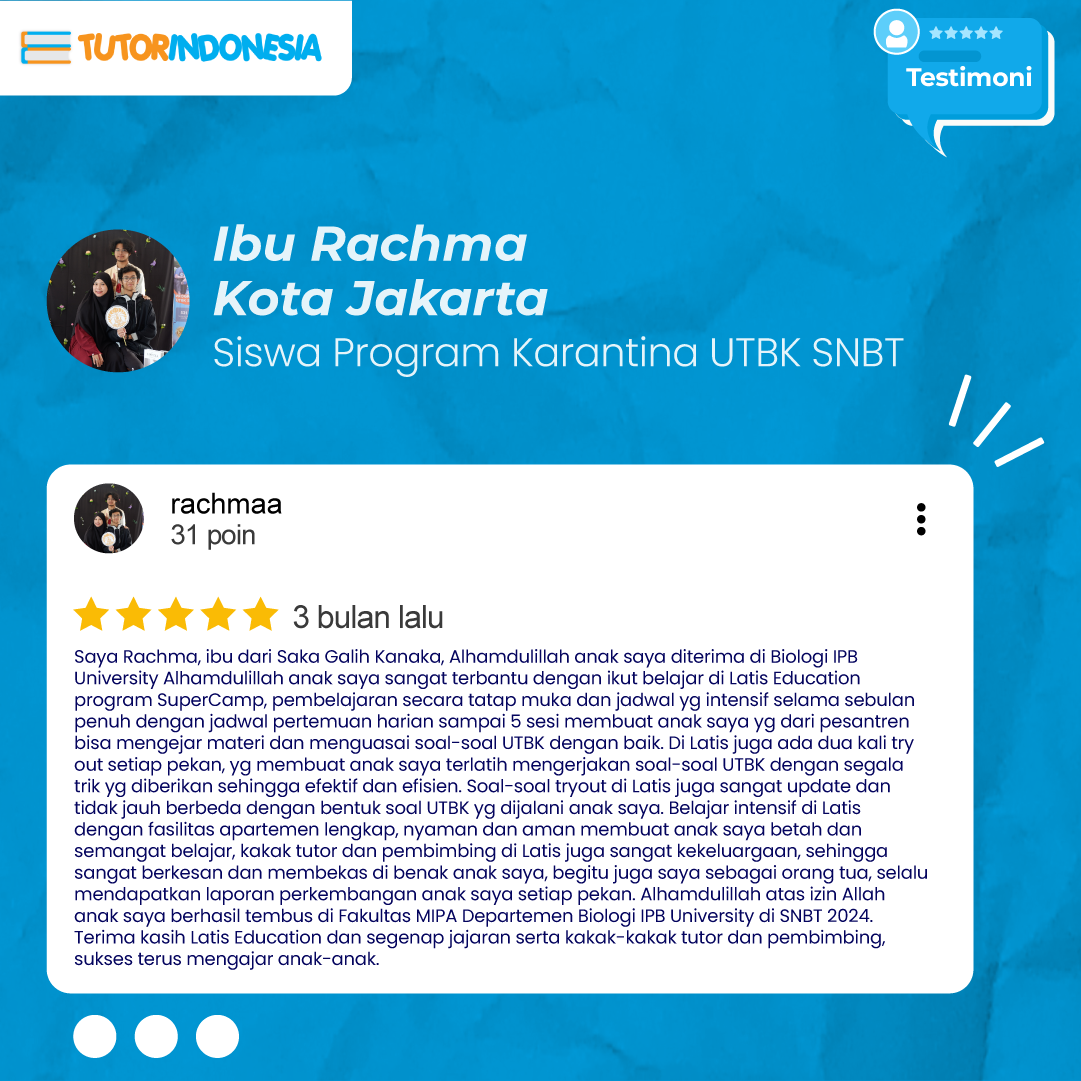 Testimoni TI - Ibu rachma